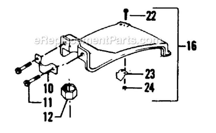Page D Diagram and Parts List for XR-50  Weed Eater Trimmer